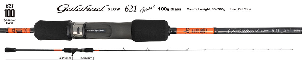 Yamaga Blanks - Galahad 621 Slow Global Overhead Rod