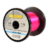 Maxima - IGFA Fibre Glow Pink 600m Spools