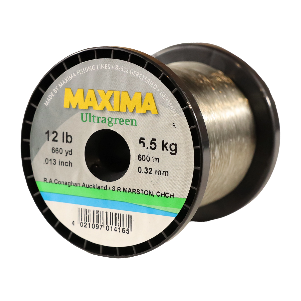 Maxima Ultragreen Bulk Monofilament Line - 2400m Spool