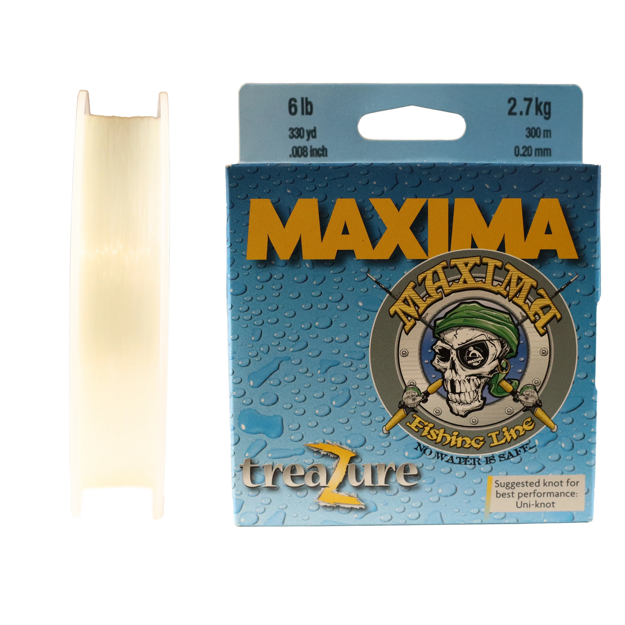 Maxima - Treazure Clear 300m Spools