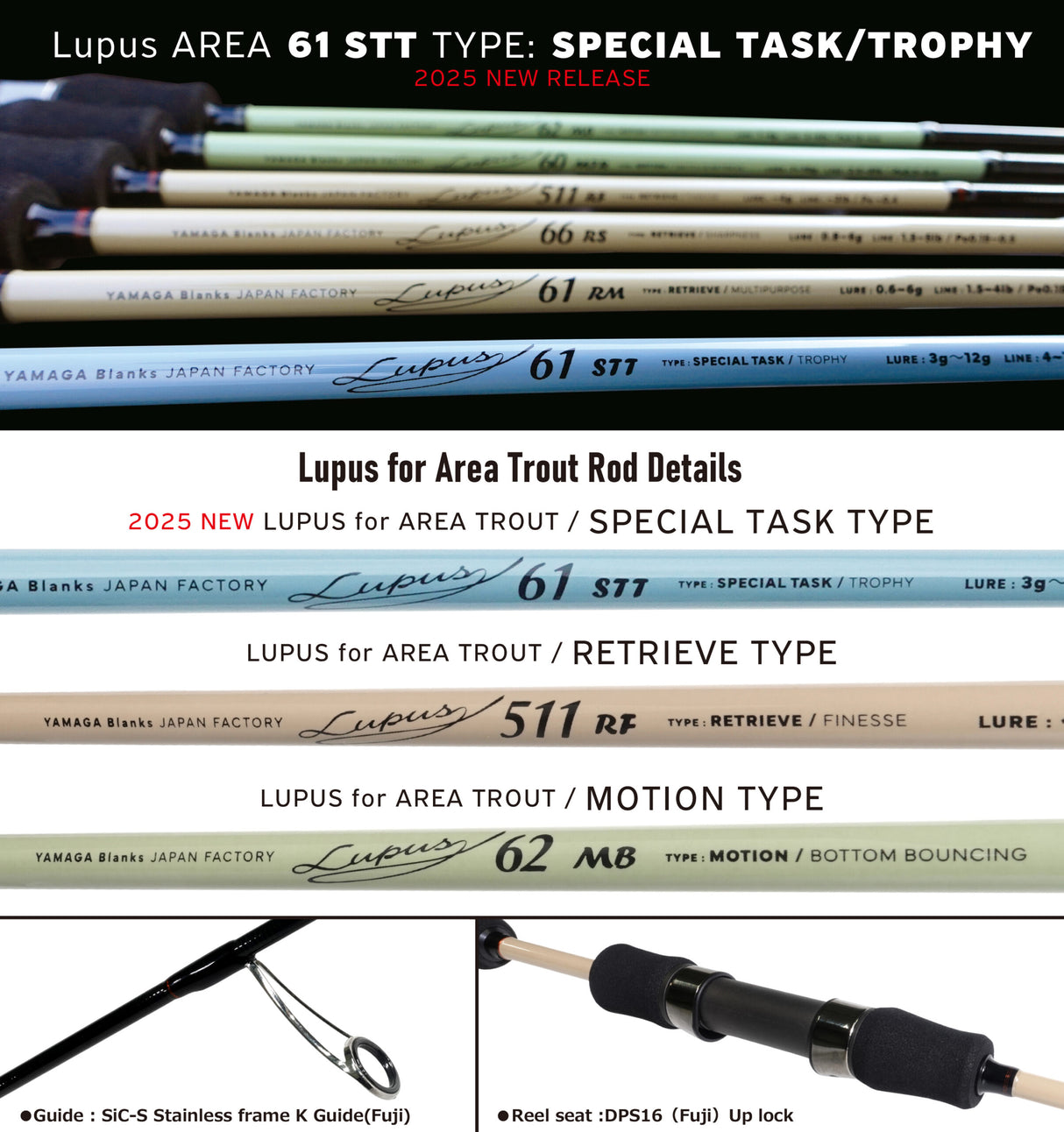 Yamaga Blanks - Lupus Area 66RS Retrieve