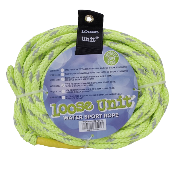 Loose Mini Rope Loose Unit Floating PT2 Tow Rope | 2-Person Tube Rope | Monster Fishing