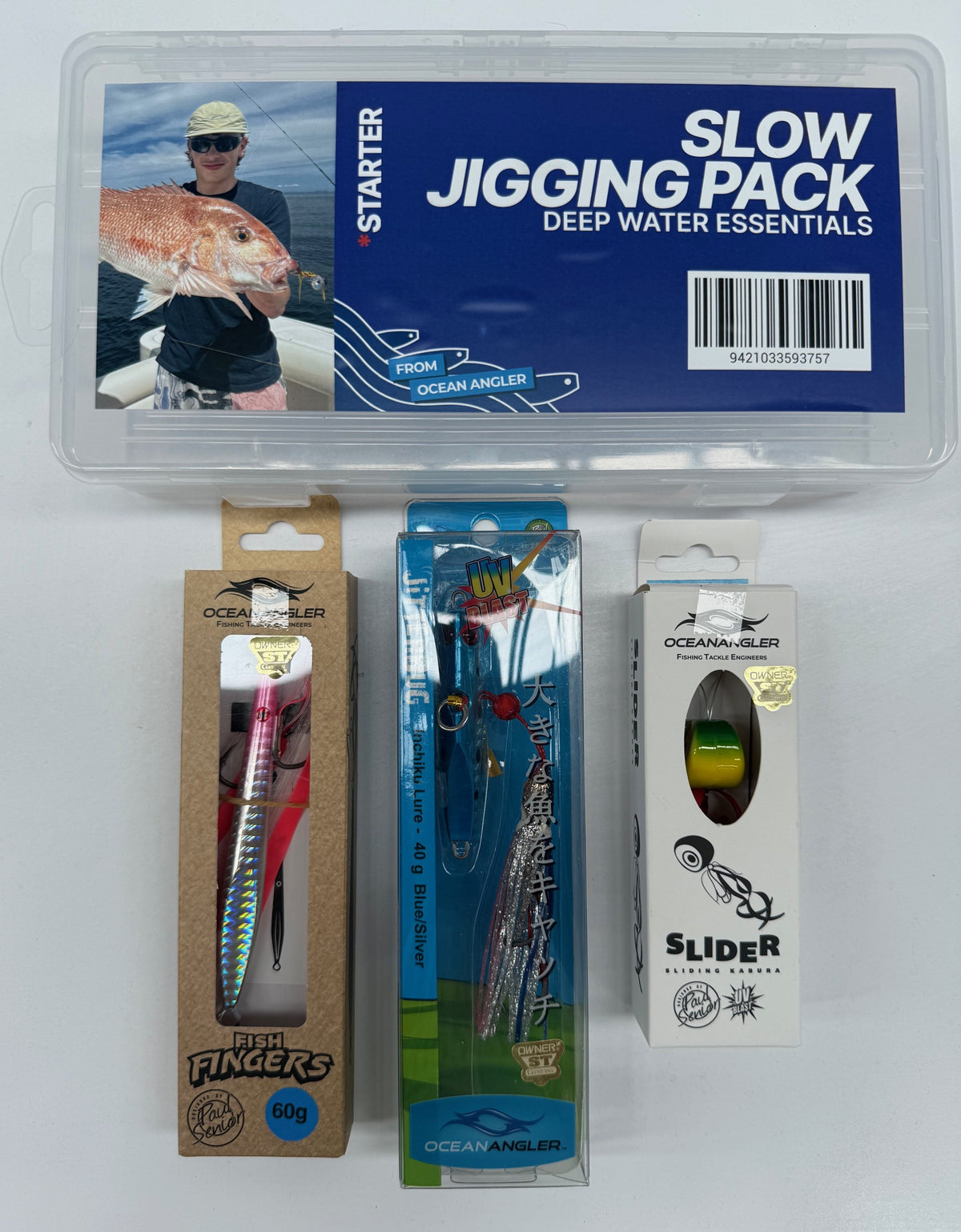 Ocean Angler - Slow Jigging Pack Deep Water Essentials Giftpack