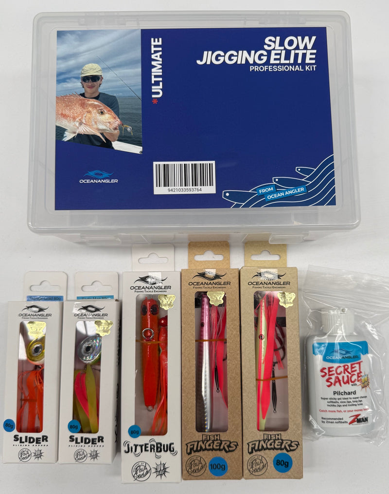 Ocean Angler - Slow Jigging Elite Professional Kit Giftpack