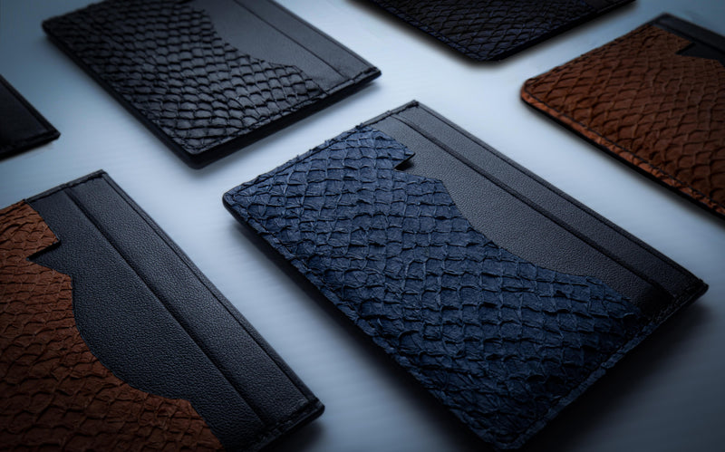 Ofishal - Fish Leather Card Holder Wallet