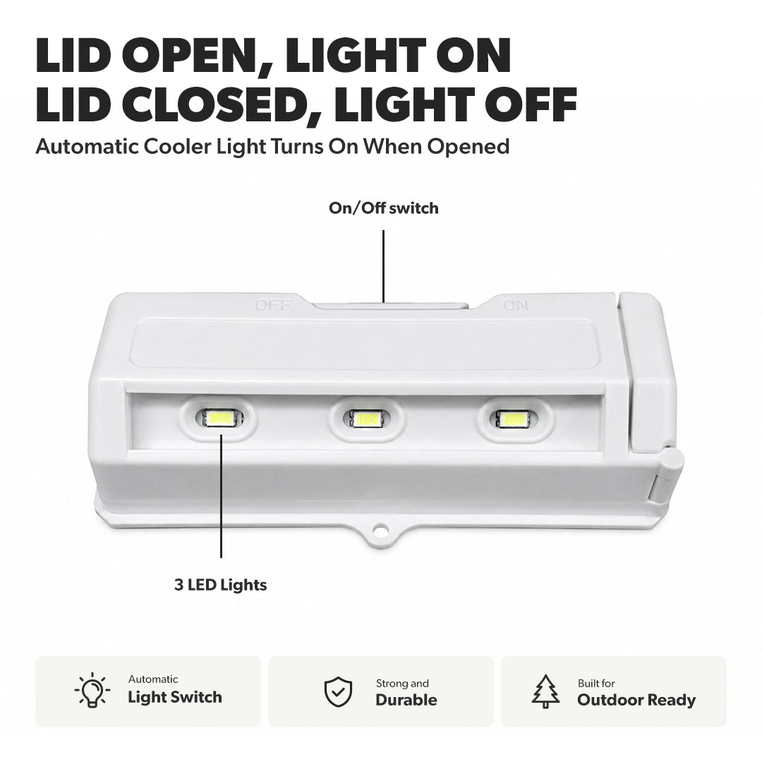 ORCA - Universal Auto-Off Interior Cooler Light Kit