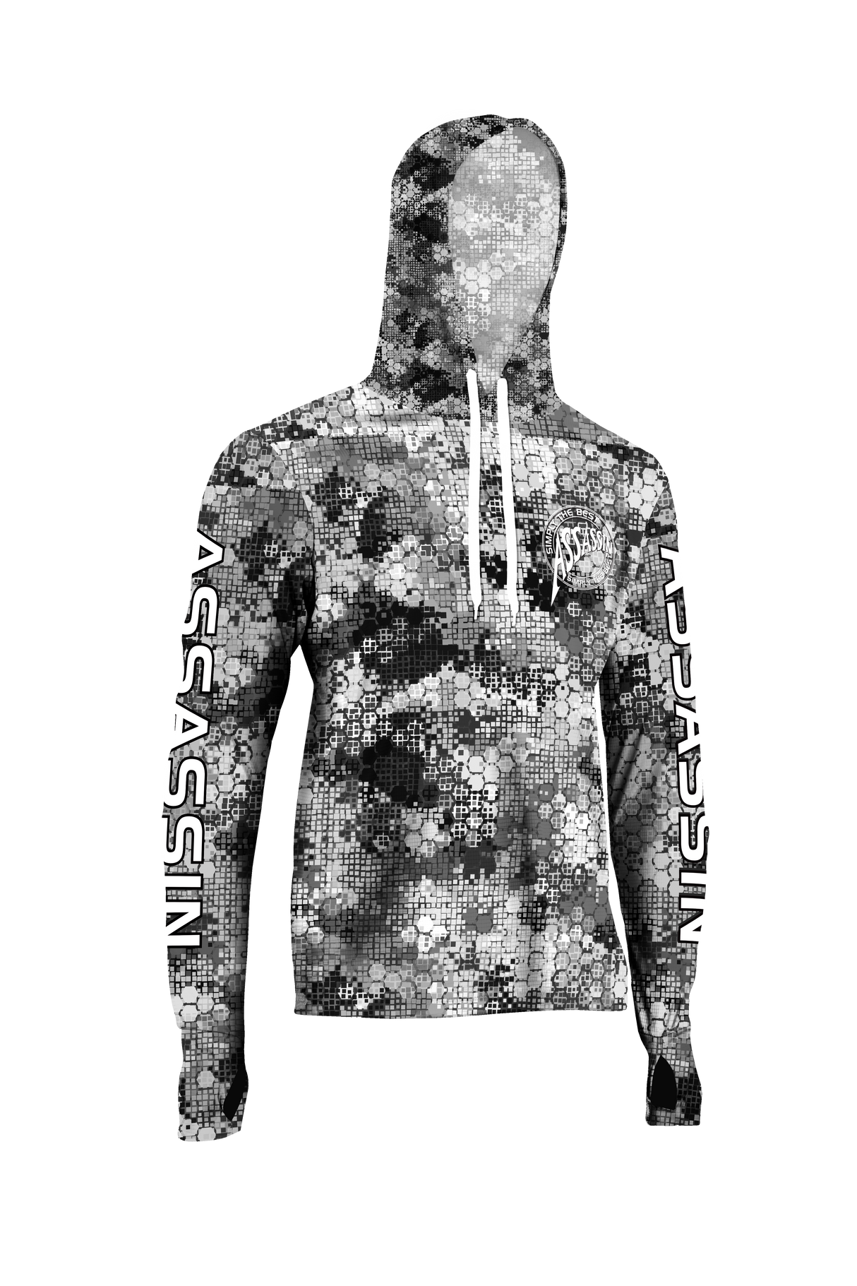 Assassin - Q-Dry Hex Camo Hoody