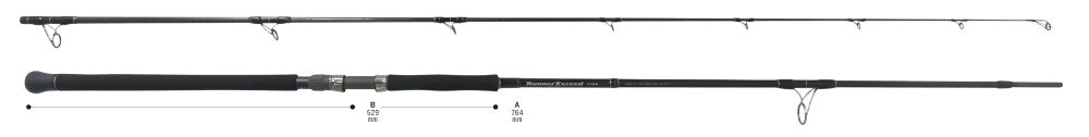 Ripple Fisher - RunnerExceed 110H Plug Topwater Rod
