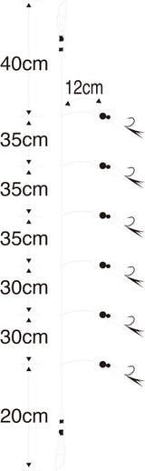 Sasame - Pink Feather Sabiki