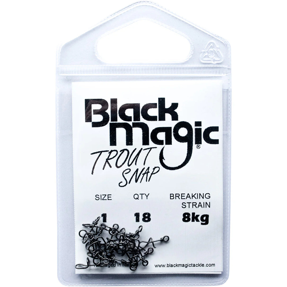 Black Magic - Spiral Trout Snaps