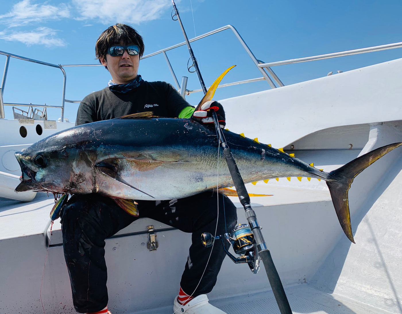 Ripple Fisher - Big Tuna 83 JAPAN SP w/ Gimbal Topwater Rod