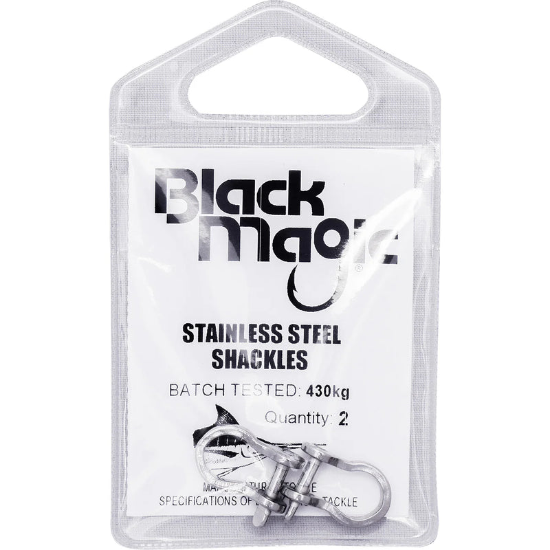 Black Magic - Stainless Steel Shackles