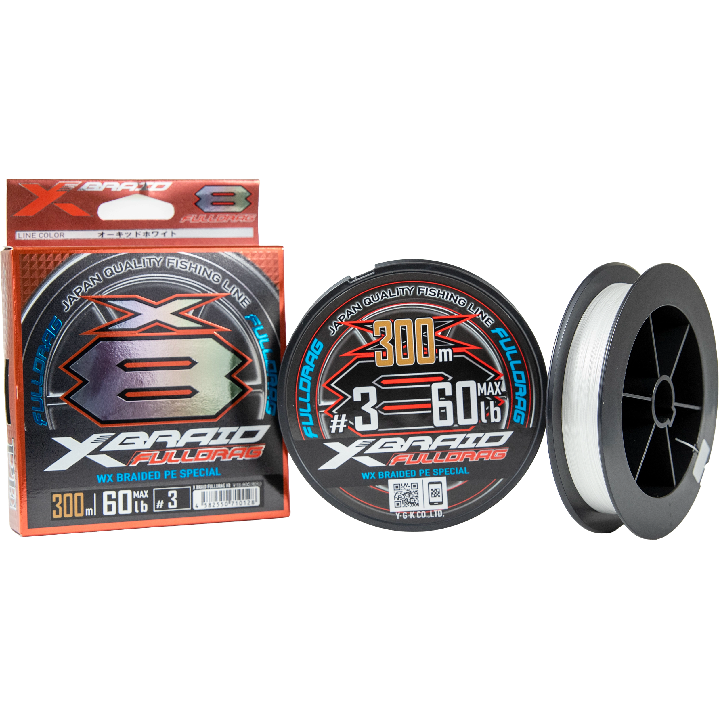 フルドラグ X8 300m 150lb X-Braid XBRAID FULLDRAG よつあみ エックス
