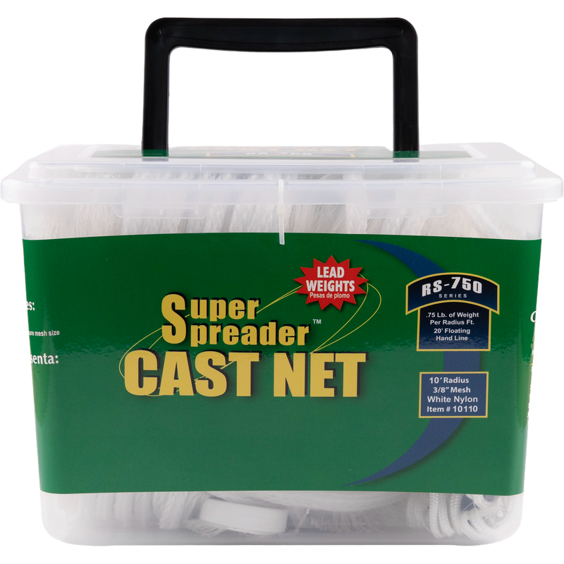 Mono Cast Net 10Ft - 1", 0.30mm Mesh