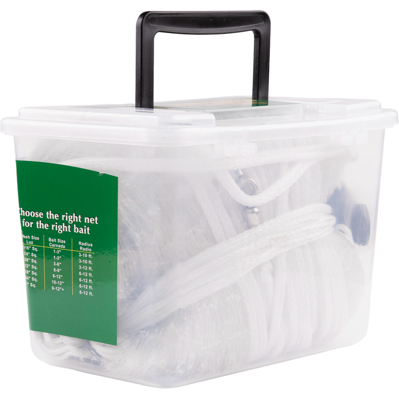 Mono Cast Net 10Ft - 1", 0.30mm Mesh