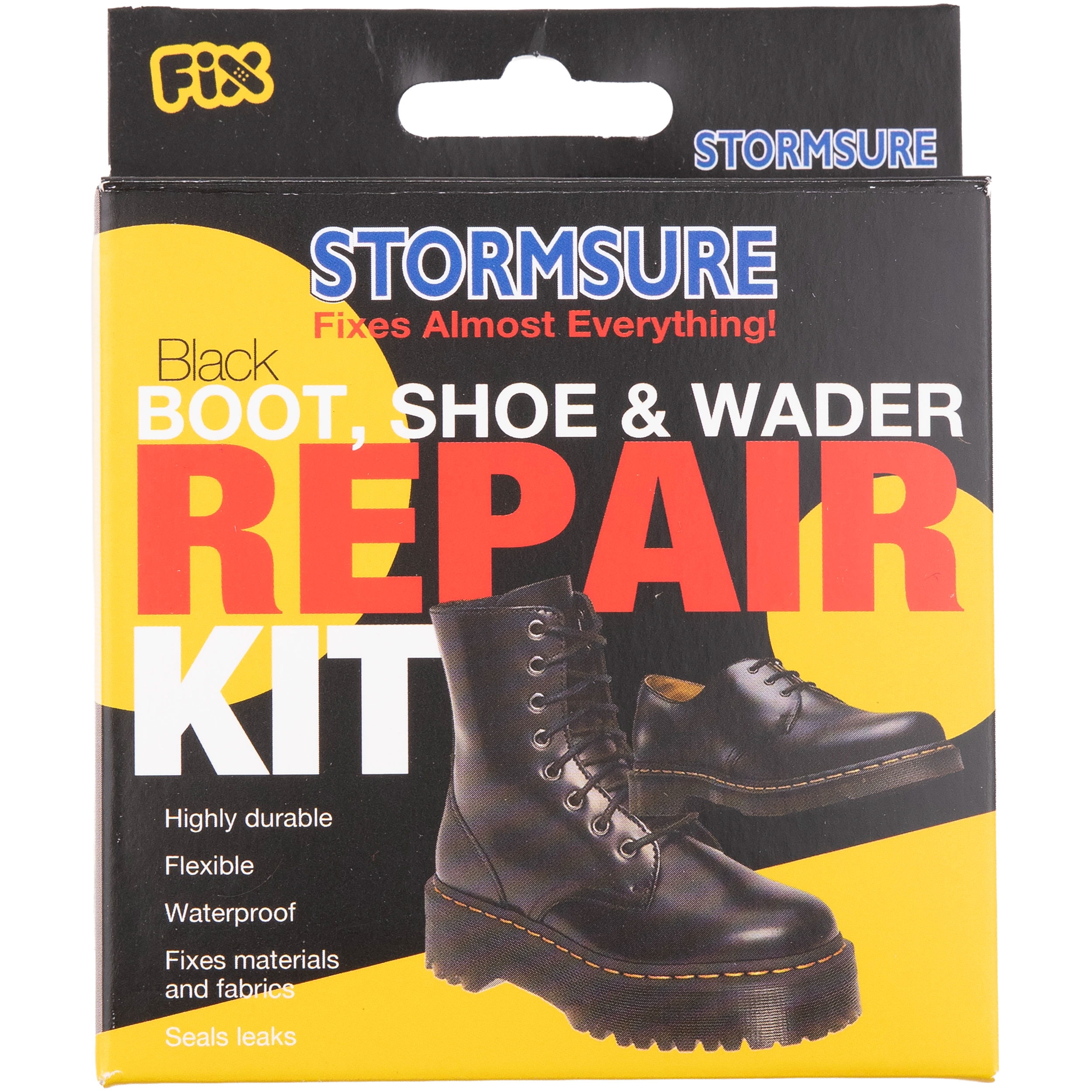 Stormsure Black Boot, Shoe and Wader Repair Kit – Monster Fishing