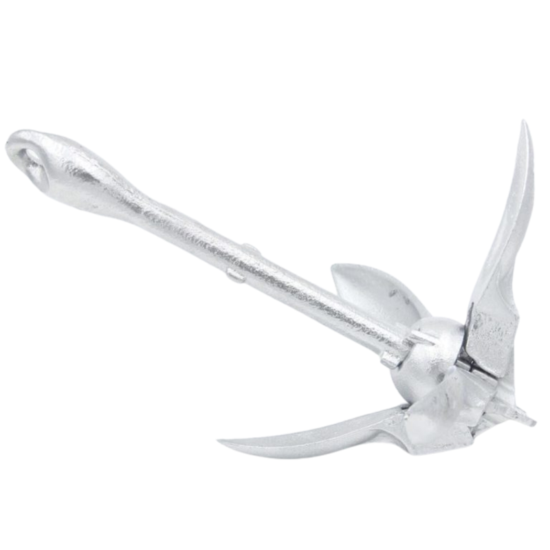 Jiggle Lure - Galvanised Folding Anchor