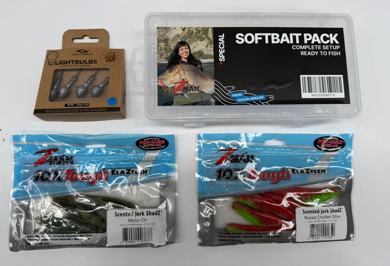 Ocean Angler - Softbait Pack Complete Setup Giftpack