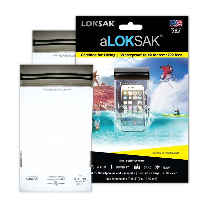 Loksak - Waterproof Resealable Bag