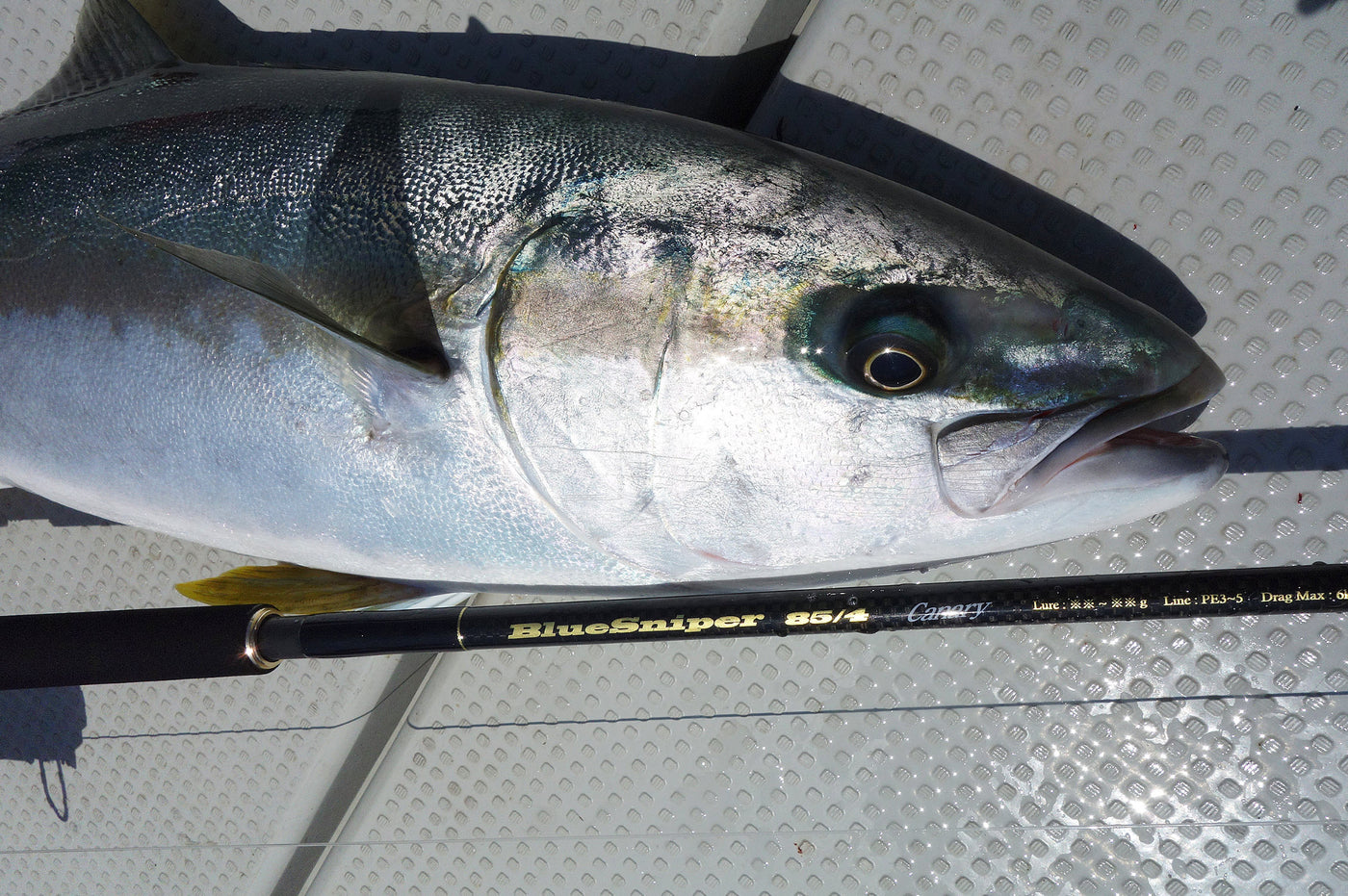 Yamaga Blanks - BlueSniper 85/4 Canary Topwater Rod