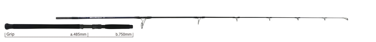 Yamaga Blanks - BlueSniper 79/5 RGD-MODE Boat Topwater Rod