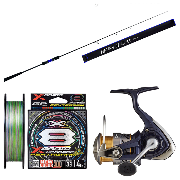 Daiwa - 20 Crest LT6000-H + Assassin - Abyss II 61MHS Spinning Rod PE3 Slow-Pitch Jigging Combo