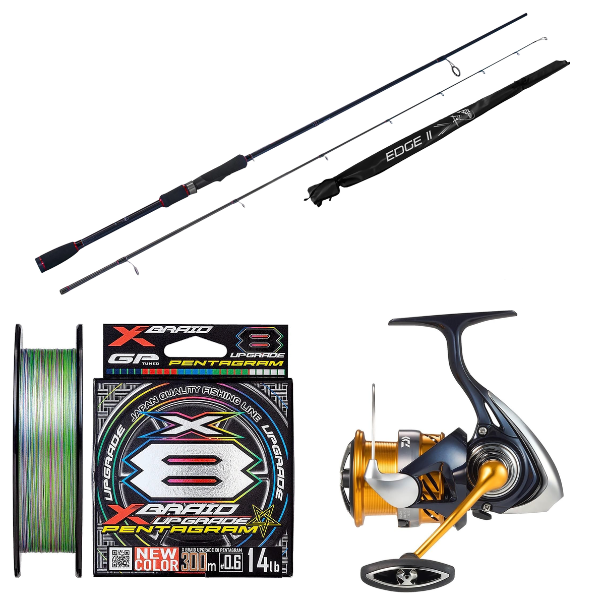 Daiwa - 24 REVROS LT3000-CXH + Assassin - Edge II 7' Medium Heavy Softbaiting Combo