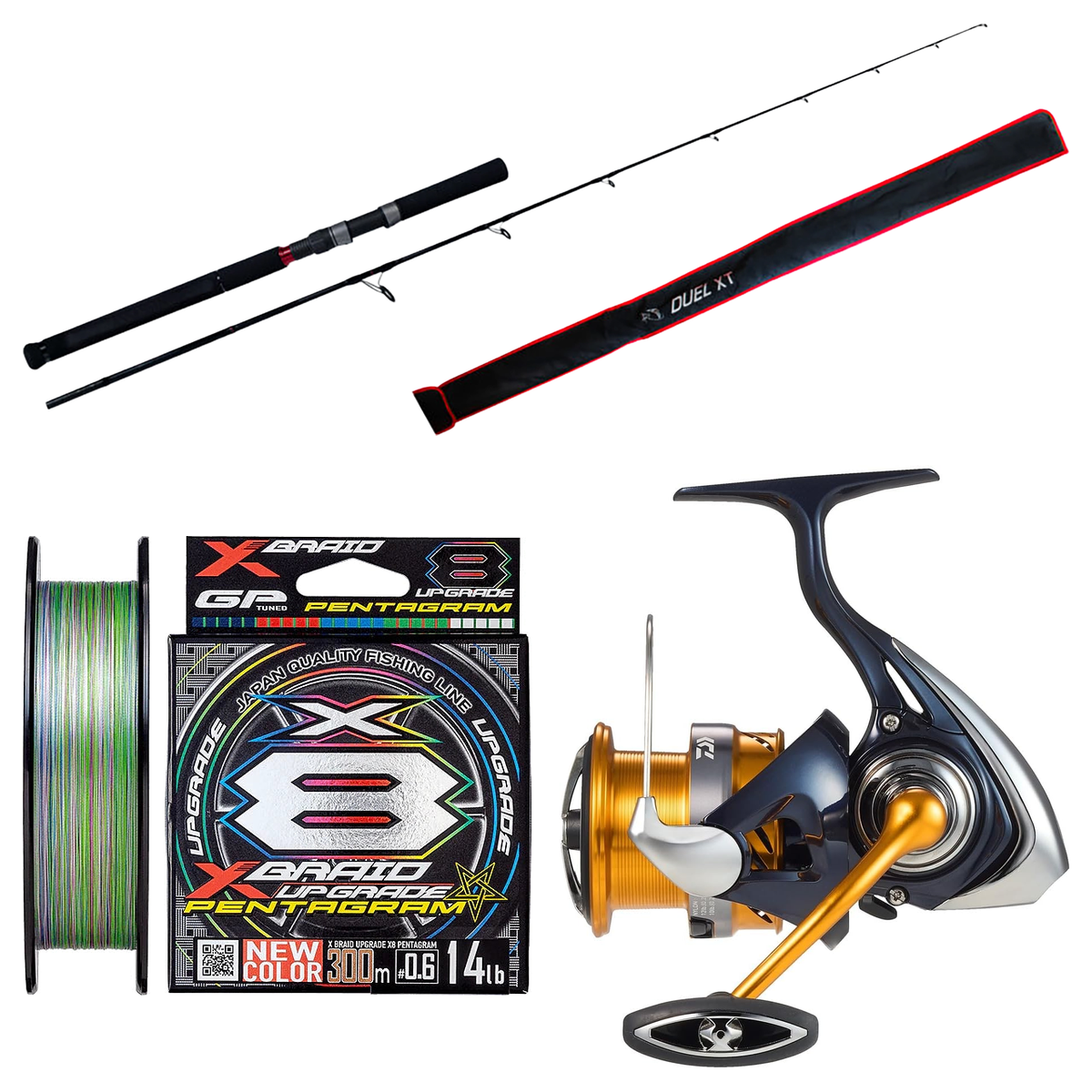 Daiwa - 24REVROS LT4000-CXH + Assassin - Duel XT 7M Spinning Rod Combo