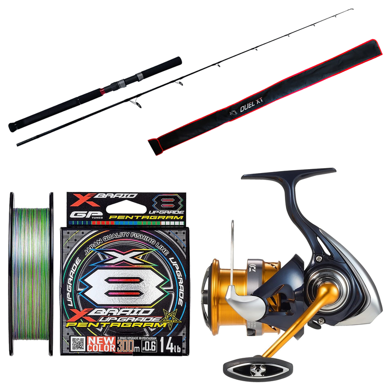 Daiwa - 24REVROS LT4000-CXH + Assassin - Duel XT 7M Spinning Rod Combo