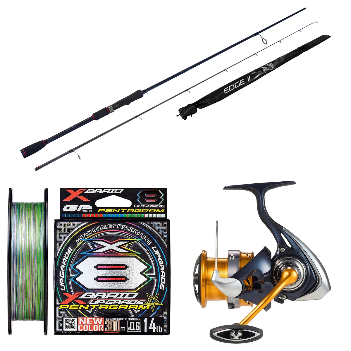 Daiwa - 24REVROS LT4000-CXH + Assassin - Edge II 7' Medium Heavy Combo