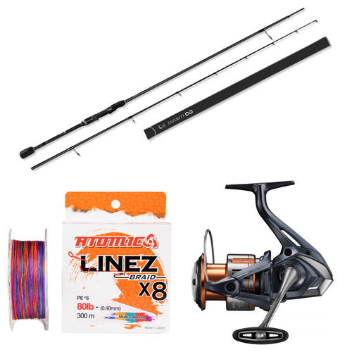 Shimano - 26 NASCI 4000XG + Assassin - Infinity 72H Softbaiting Combo
