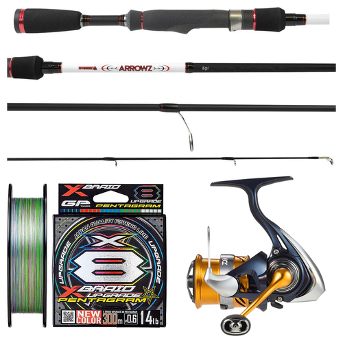 Daiwa - 24 REVROS LT2000S-XH + Atomic - Arrowz Egi Spin 8'3