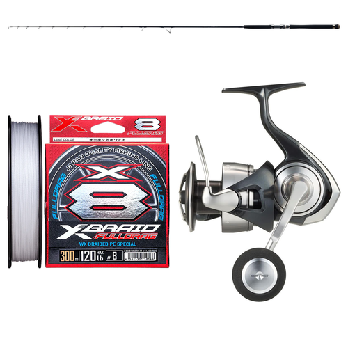 Daiwa - 24 CERTATE SW 6000-H + Zenaq - Tobizo TC80-50G Light Topwater Combo