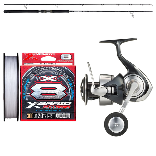 Daiwa - 24 CERTATE SW 6000-H + Ripple Fisher - RunnerExceed 102M Plug Nano Shorecasting Combo