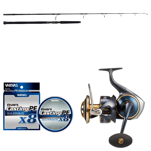 Daiwa - 25 SALTIGA 20000-H + Ripple Fisher - Big Tuna 76 Japan Special Topwater Combo