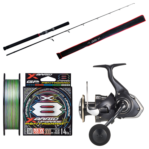 Daiwa - 26 FREAMS LT6000D-H + Assassin - Duel XT 8M Spinning Combo
