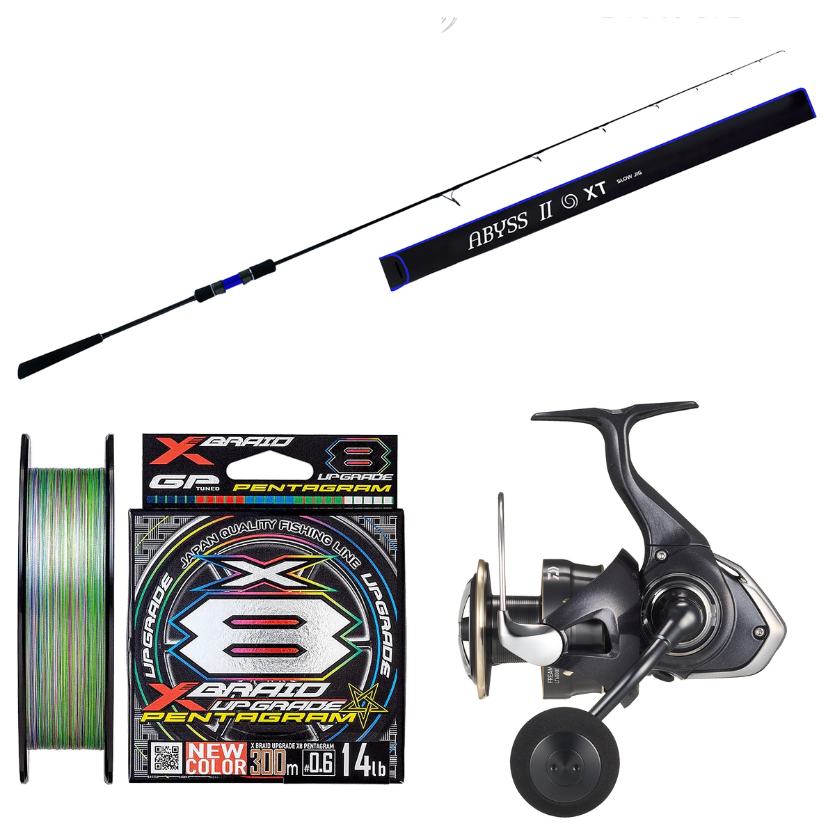 Daiwa - 26 FREAMS LT6000D-H + Assassin - Abyss II 61MHS Slow-Pitch Jigging Combo