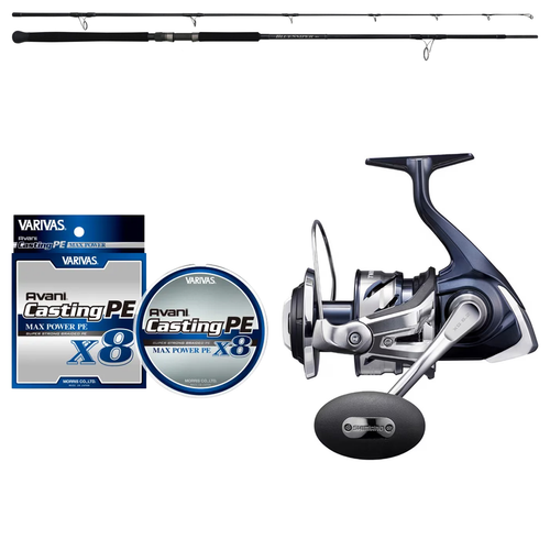 Shimano - 21 TWIN POWER SW 14000XG + Yamaga Blanks - BlueSniper 96H Topwater Combo