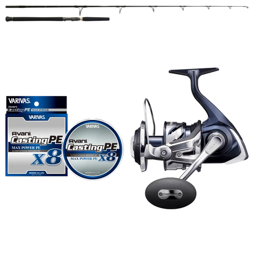 Shimano - 21 TWIN POWER SW 14000XG + Yamaga Blanks - BlueSniper 82/6 Topwater Combo