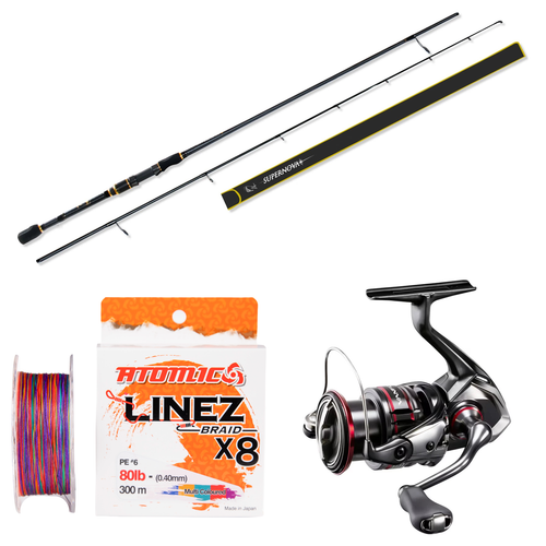 Shimano - VANFORD 2500HG + Assassin - Supernova 73M Softbaiting Combo