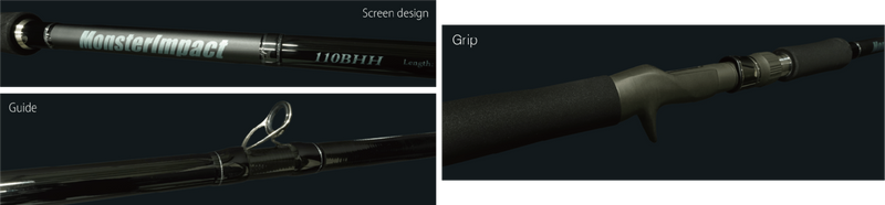 Ripple Fisher - MonsterImpact 110BHH Overhead Rod