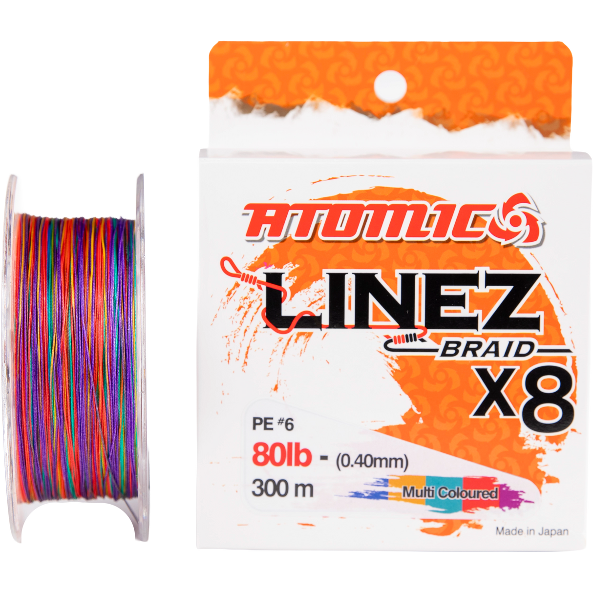 Atomic - Linez Braid 8X Multi Colour