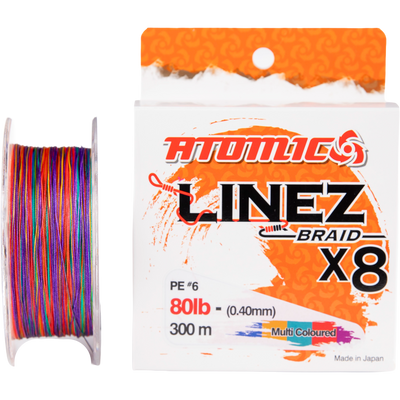 Atomic - Linez Braid 8X Multi Colour