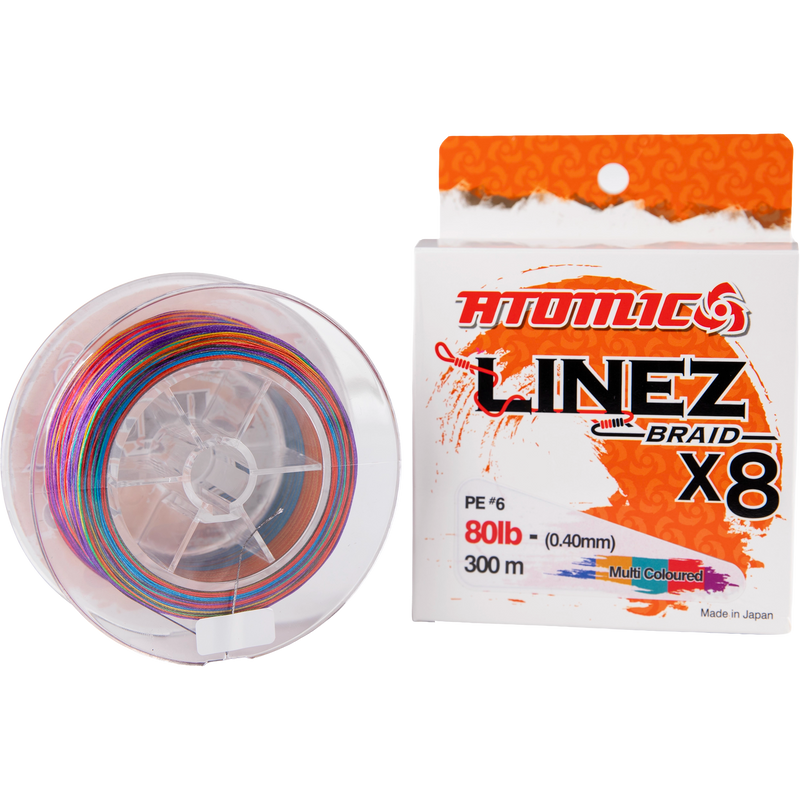Atomic - Linez Braid 8X Multi Colour