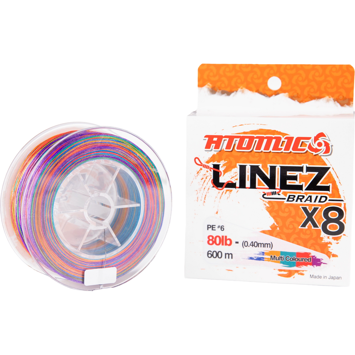 Atomic - Linez Braid 8X Multi Colour