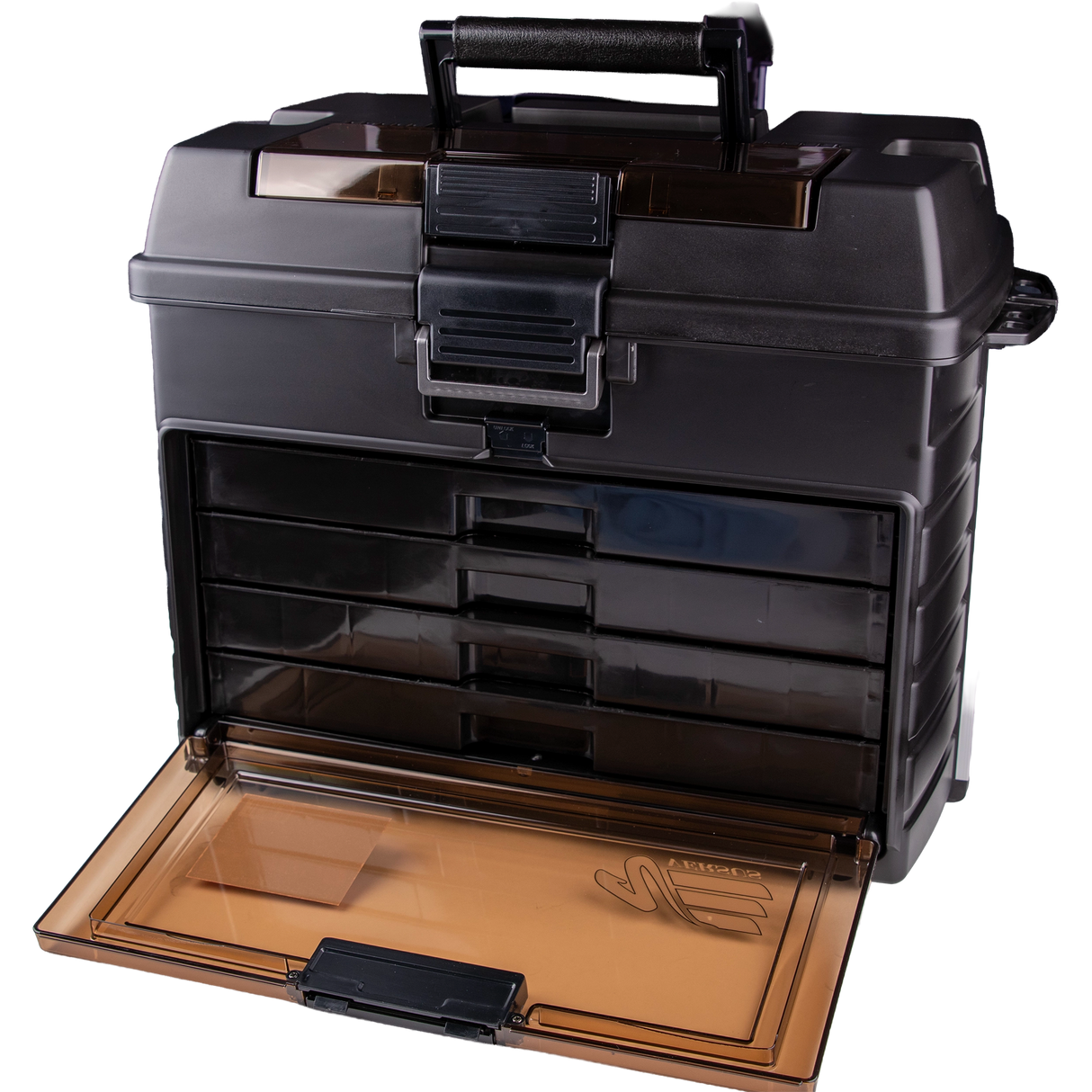 Meiho - Versus 8050 4-Draw Tackle Box (Black)
