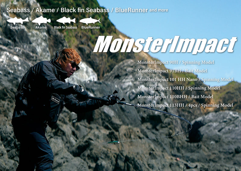 Ripple Fisher - MonsterImpact 110BHH Overhead Rod