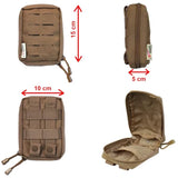 hPa - Small Vertical MOLLE Pouch
