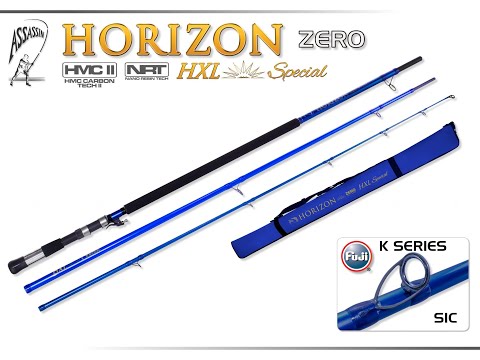 Assassin - Horizon Zero Championship Edition - 15ft Light Blue (#5) Surf Rod