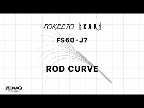 Zenaq - FOKEETO FS60-J7 IKARI Spinning Rod